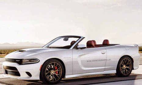 Dodge Charger SRT Hellcat в кузове кабриолет 